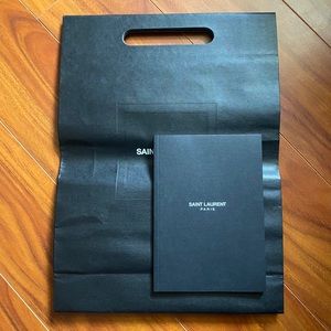 AUTHENTIC SAINT LAURENT NOTE/SKETCH BOOK